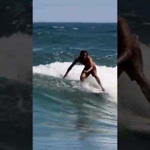 Alex Knost surfing on bonzer in Mexico