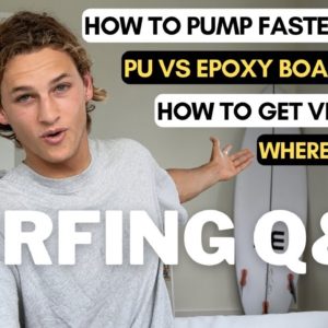 Answering the MOST POPULAR Surfing Questions | Q&A