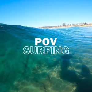 POV SURFING GLASSY BEACH BREAK