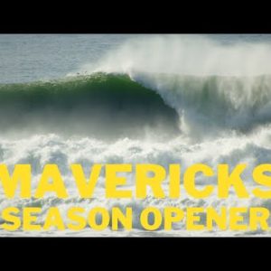 PUMPING Mavericks! January Winter Swell, 2022 Season Opener