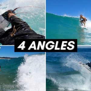 SURFING FROM EVERY ANGLE!! (AIR REVS & BIG TURNS)