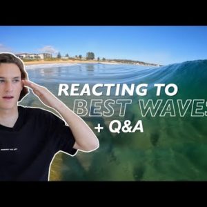 Reacting to my BEST WAVES + Q&A | 20K Subscribers