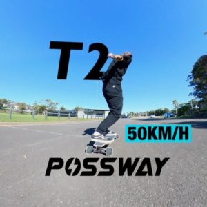 THE CRAZIEST ELECTRIC SKATEBOARD | POSSWAY T2 2022 REVIEW
