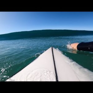 POV SURFING COLD OFFSHORE WINTER SESSIONS! (RAW)