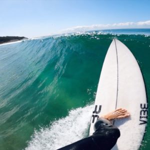 POV SURFING CRYSTAL CLEAR WAVES! (RAW)