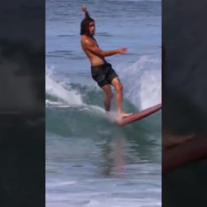 Surfer/Shaper Zack Flores surfing on a longboard | Highlight from the CALIFORNIA SOUL