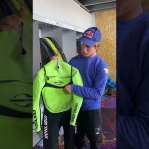 What Does Lucas Fink Wear at Nazare?