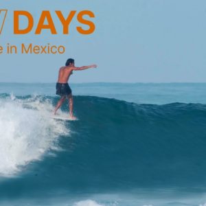 RAW DAYS | Grant Noble in Mexico | Epic left-hander waves longboard surfing session