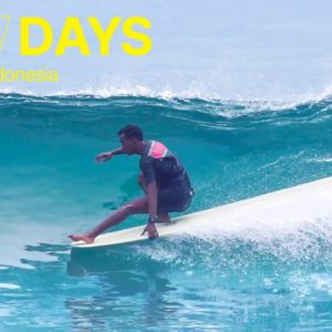 RAW DAYS | October 2022 in Batukaras, Indonesia | Epic longboard session