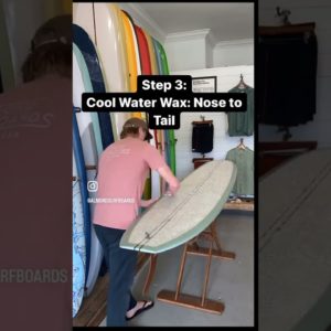 Step by Step: How to Wax a Surfboard