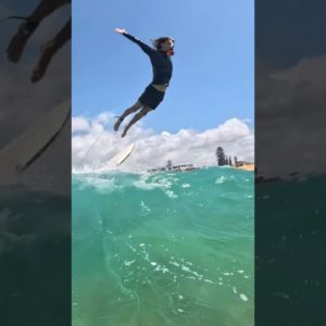 SURFER CAN FLY?!! 🤯🦅