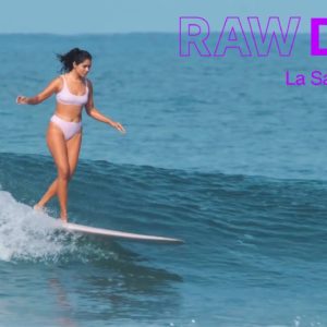 RAW DAYS | La Saladita, Mexico in October 2022 | Local's longboard surfing session