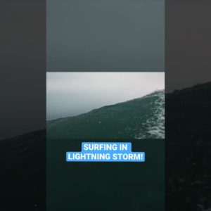 Capturing LIGHTNING While Surfing ⚡️ (RAW POV)