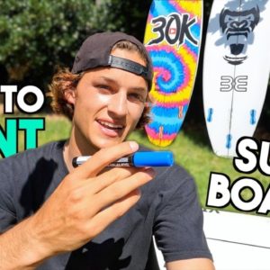 How To Paint A Surfboard: EVERYTHING You Need To Know! [TUTORIAL]