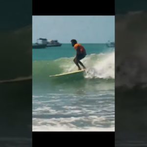 REPENTE, ft. Caio Teixeira surfing on longboard in Brazil