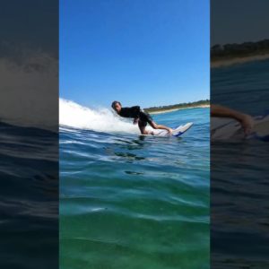 SURFER ALMOST HITS CAMERAMAN!! #povsurfing #surfing #surfshorts #surfingshorts #surf #surferboy