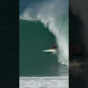 A Unique Perspective of Big Wave Surfing #shorts