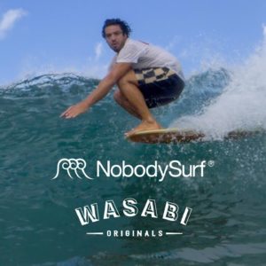 Wasabi x NobodySurf / Indonesian Batik Surfboard Cover