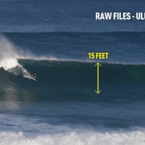 15 feet Set Wave at Uluwatu - 16/SEPT/2023 RawFiles 4K