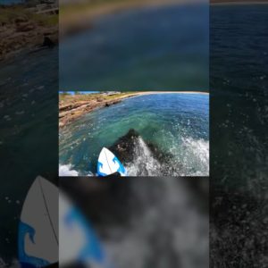 SURFER OLLIES OVER A ROCK!! (POV)