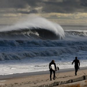 BIGGEST NEW JERSEY SURF IN 30 YEARS
