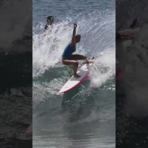 Georgie Slashing The Sandbar  #surfing #balisurf #surfers