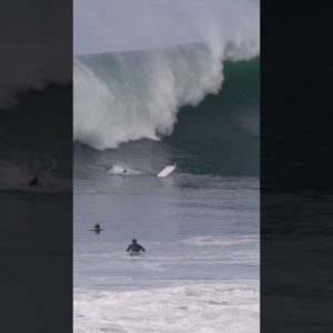 Cleanup Set Wave at Black's Beach #shorts