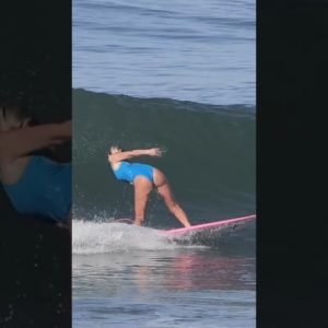 Georgie Scores A Glassy One At The Sandbar #surfing #balisurf #surfers