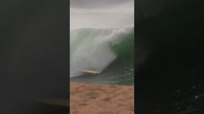 Heart-Stopping Wipeout at The Wedge #shorts